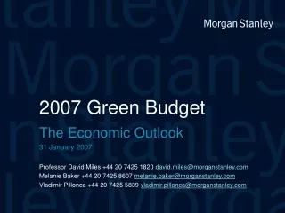 2007 Green Budget