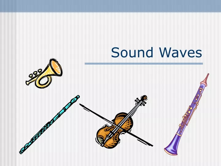 sound waves