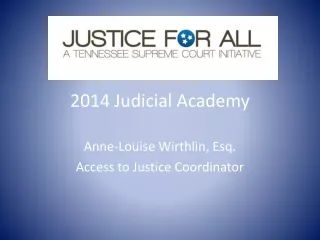 2014 Judicial Academy
