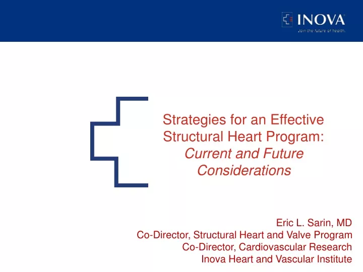 strategies for an effective structural heart