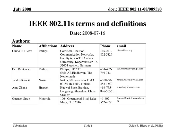 ieee 802 11s terms and definitions