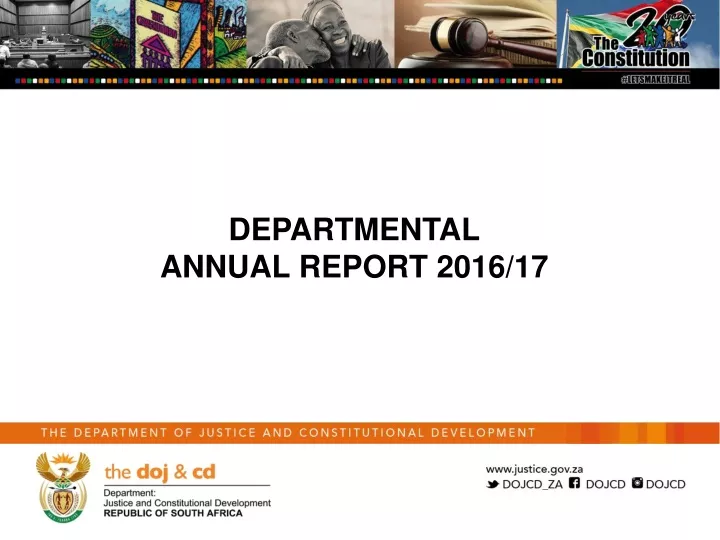 departmental annual report 2016 17