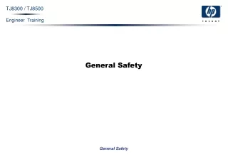 General Safety