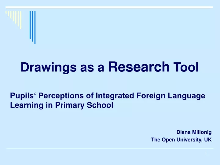 drawings as a research tool