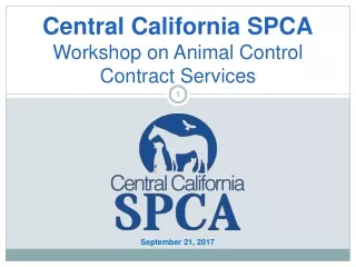 Central California SPCA Workshop on Animal Control  Contract Services