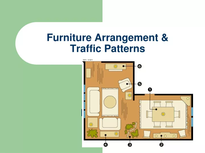 furniture arrangement traffic patterns