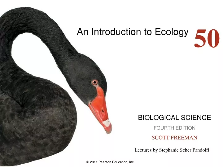 an introduction to ecology