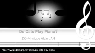 Do Cats Play Piano?