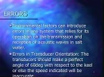 Ensuring Accurate Acoustic Wave Systems: Common Errors & Solutions - slide 1