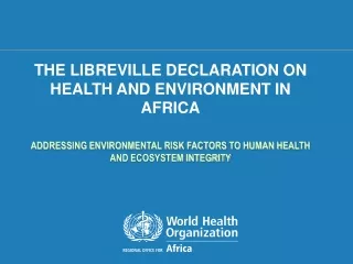 What is the Libreville  Declaration?