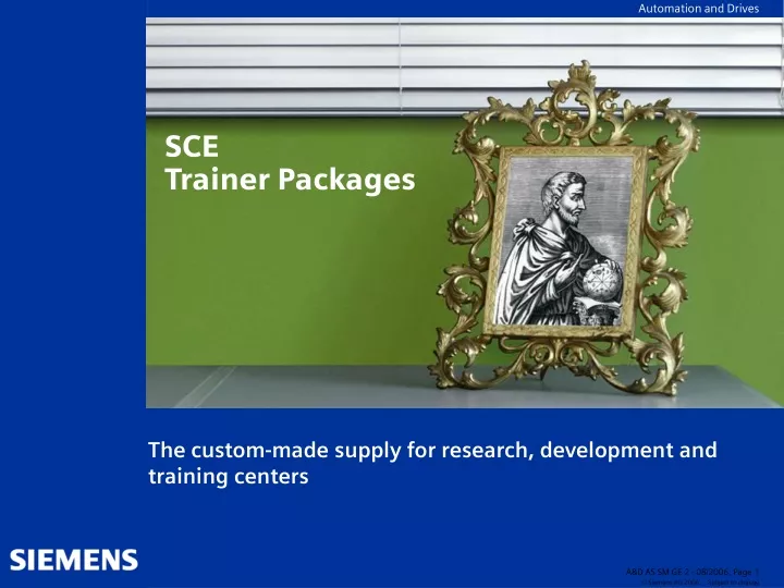 sce trainer packages