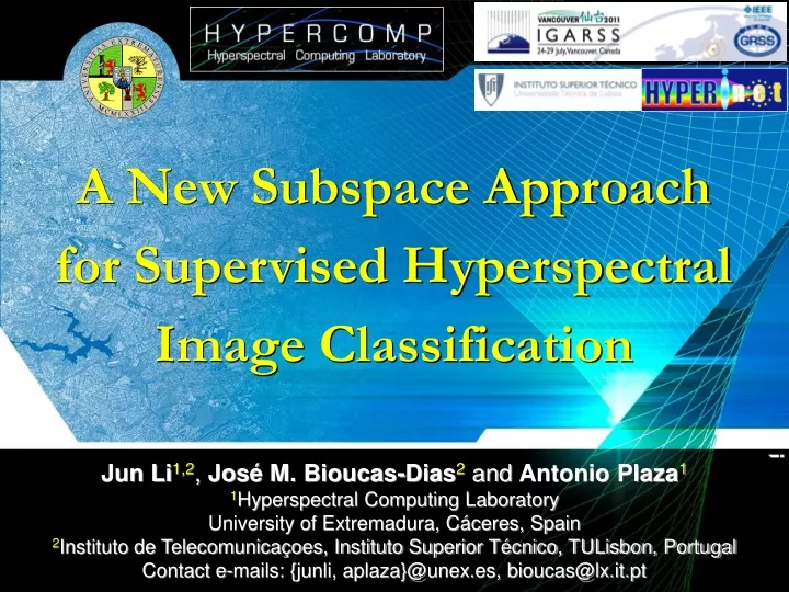 a new subspace approach for supervised