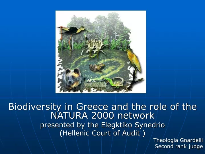 biodiversity in greece and the role of the natura