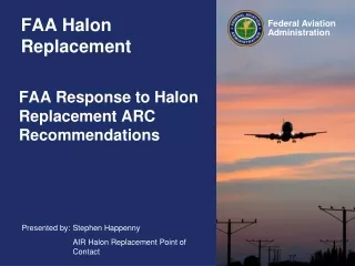 FAA Halon Replacement
