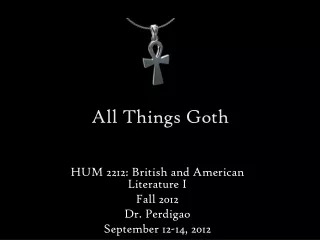 All Things Goth