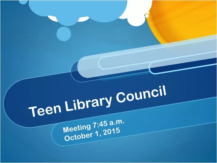 teen library council