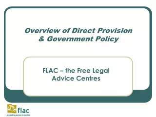 Overview of Direct Provision &amp; Government Policy