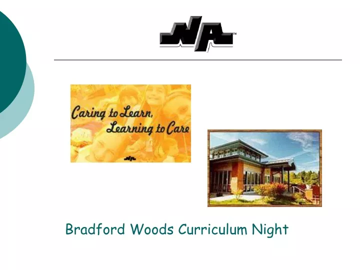 bradford woods curriculum night