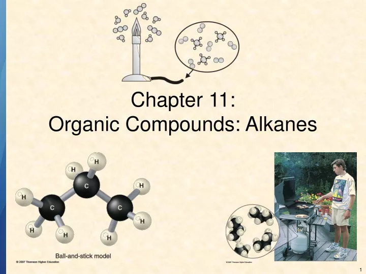 chapter 11 organic compounds alkanes