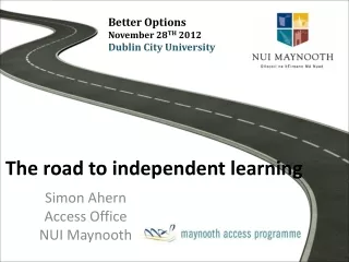 The road to independent learning