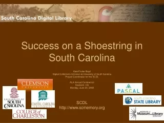 Success on a Shoestring in South Carolina