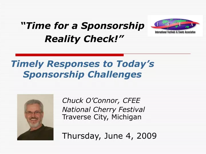 time for a sponsorship reality check timely responses to today s sponsorship challenges