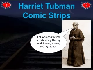 Harriet Tubman Comic Strips