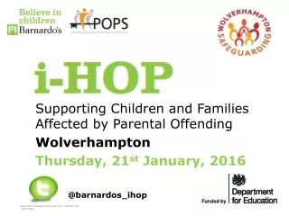 Supporting Children and Families Affected by Parental Offending Wolverhampton