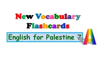 English for Palestine 7