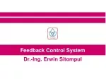 Feedback Control Systems: Theory and Applications - slide 1