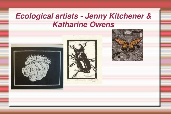 ecological artists jenny kitchener katharine owens
