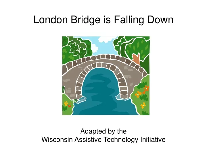 london bridge is falling down