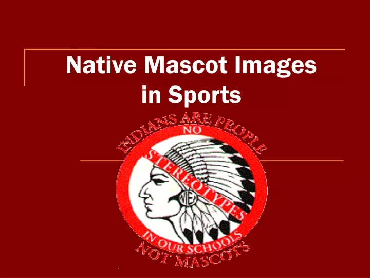 native mascot images in sports