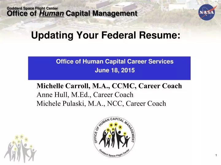 updating your federal resume