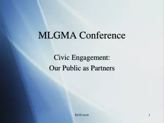 MLGMA Conference