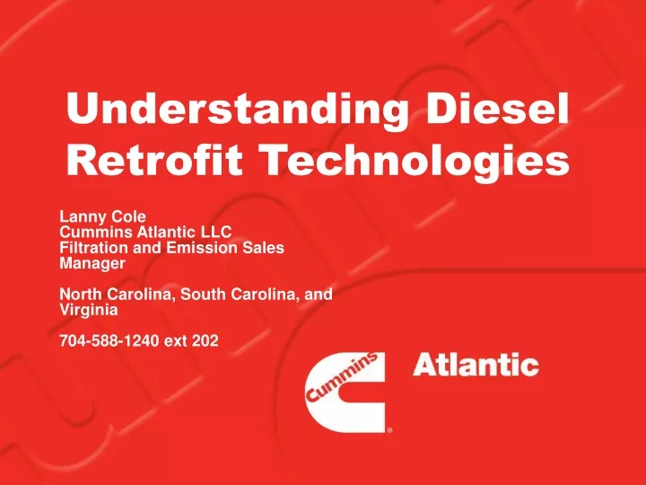 understanding diesel retrofit technologies