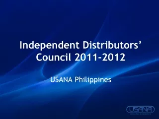 Independent Distributors’ Council 2011-2012