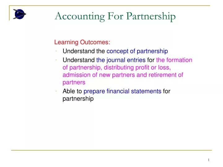 accounting for partnership