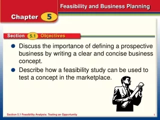 Section 5.1  Feasibility Analysis: Testing an Opportunity