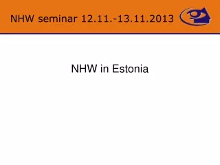 NHW seminar 12.11.-13.11.2013