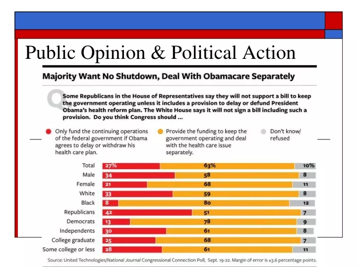 public opinion political action