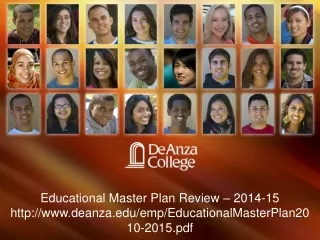 Educational Master Plan Review – 2014-15
