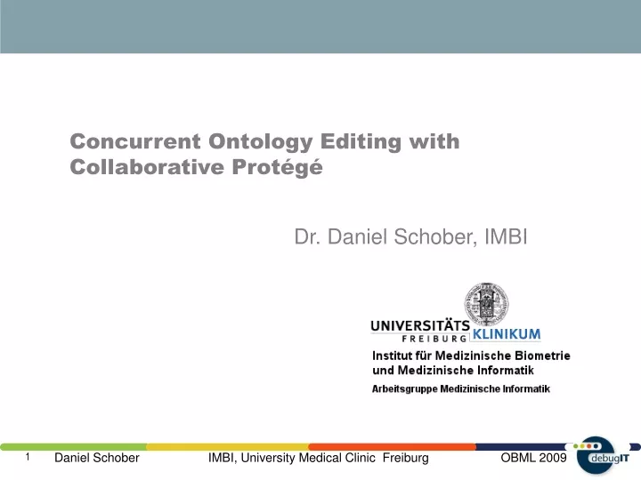 concurrent ontology editing with collaborative prot g