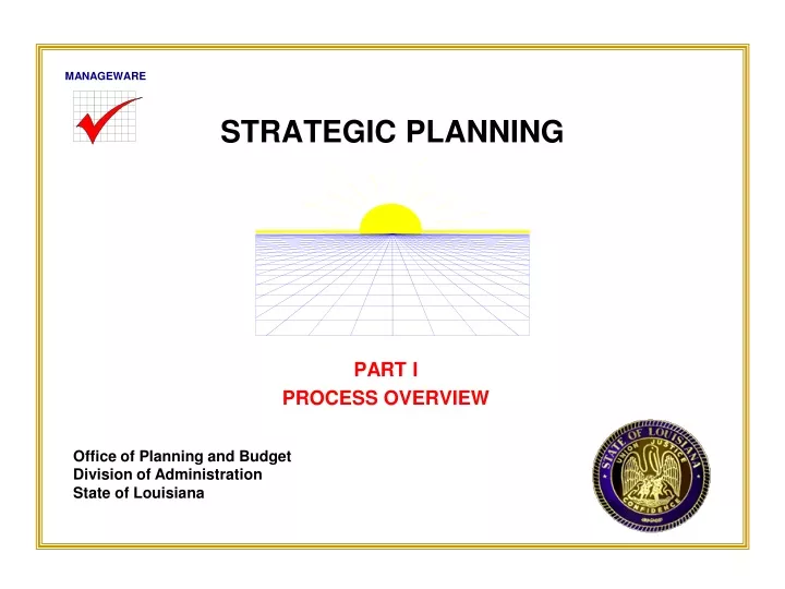 strategic planning