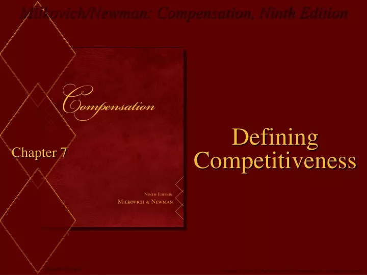 defining competitiveness