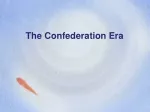 The Confederation Era - slide 1