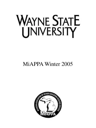 MiAPPA Winter 2005