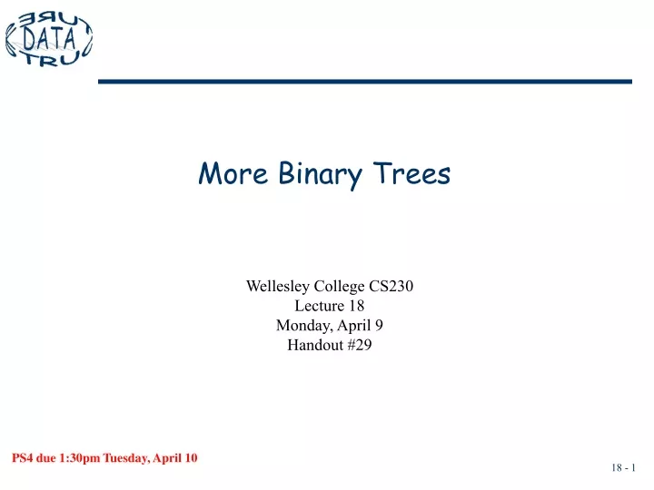 more binary trees