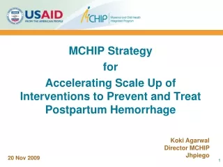 MCHIP Strategy  for