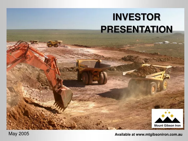 investor presentation